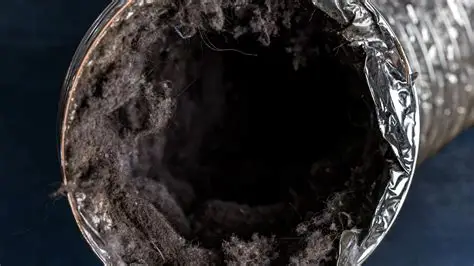 Clogged Dryer Vent Example